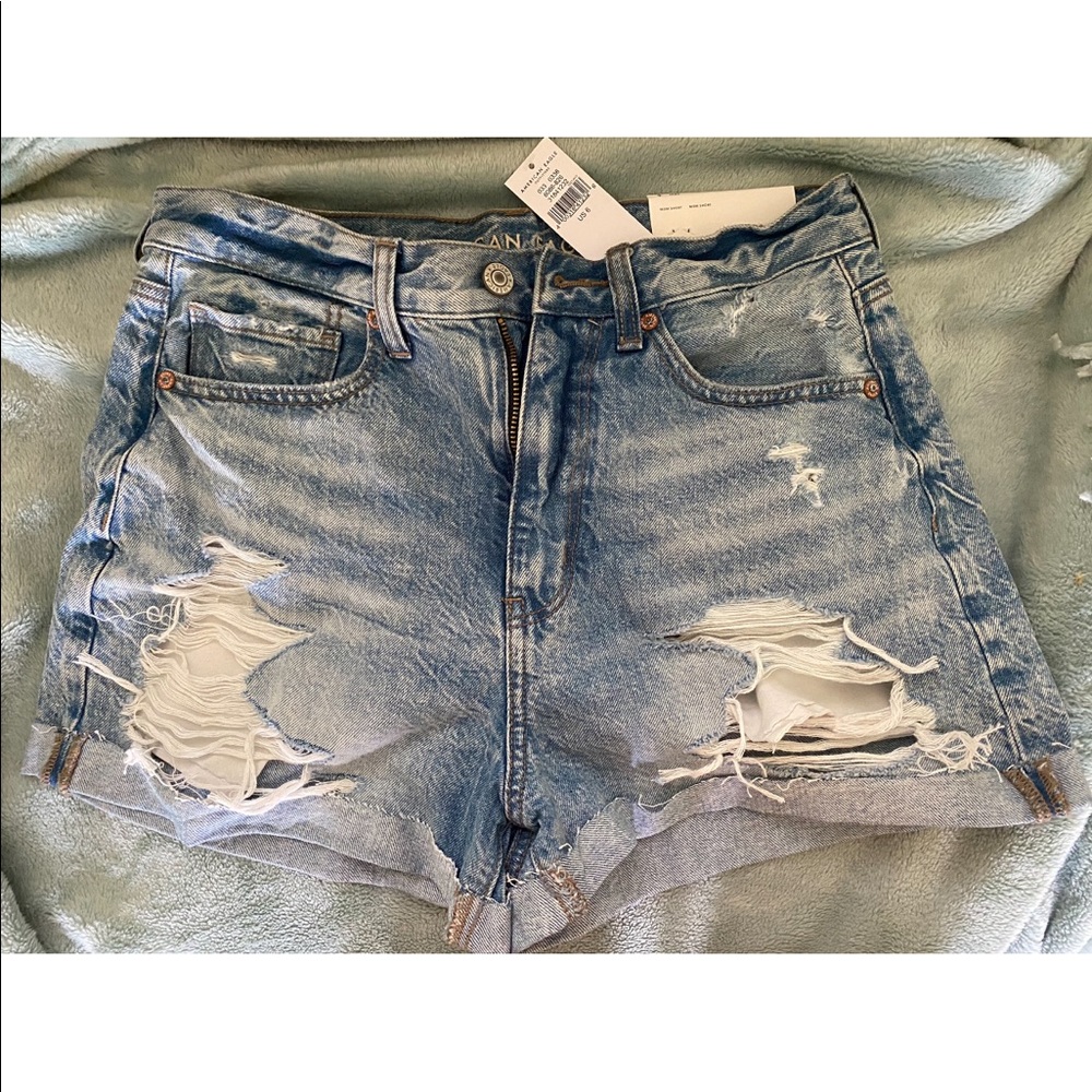AEO Mom Shorts Size 6